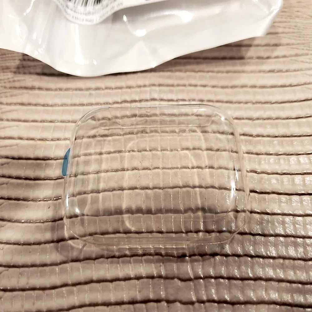 New Quality Flexible Clear Apple Series 4/5/6 Bumper Case + Screen Cover 44mm